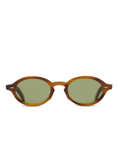 Cutler And Gross Gr13 Oval-shape Sunglasses In Brown