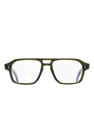 Cutler And Gross Gr15 Geometric-frame Glasses In Black