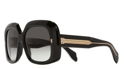 Cutler And Gross Grey Gradient Square Ladies Sunglasses Cgsn989156 001 56 In Red