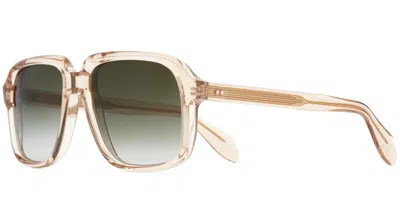 Cutler And Gross Grey Green Gradient Sport Men's Sunglasses Cgsn139756 004 56 In Brown
