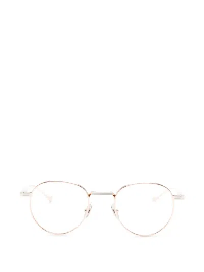 Cutler And Gross Lennox Round-frame Glasses In Gold