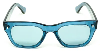 Cutler And Gross Light Teal Square Unisex Sunglasses Cgsn0772v2 004 52 In Pattern