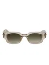 Cutler And Gross Logo-plaque Sunglasses In Gray