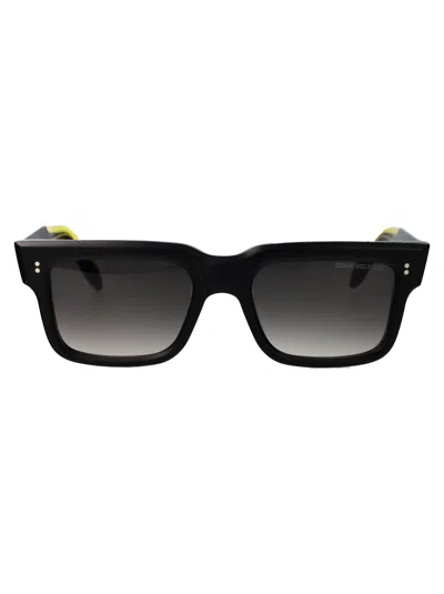 Cutler And Gross Matte Black Acetate Sunglasses