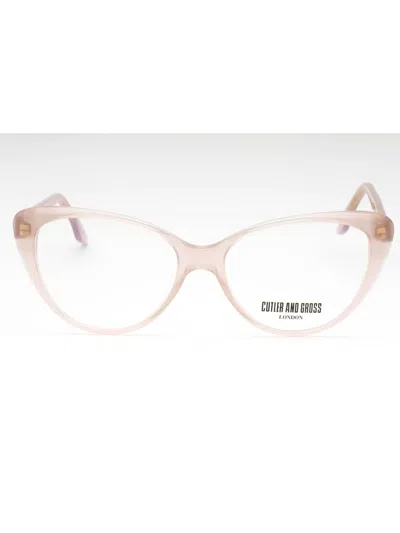 Cutler And Gross Mini Cat Eye Eyeglasses For Women In Neutral