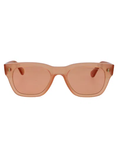 CUTLER AND GROSS CUTLER AND GROSS OPAL PEACH ACETATE SUNGLASSES