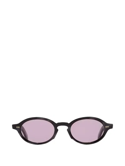 Cutler And Gross Oval-frame Sunglasses In Black