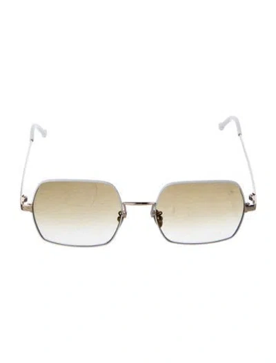 Pre-owned Cutler And Gross Oversize Gradient Sunglasses In Neutral