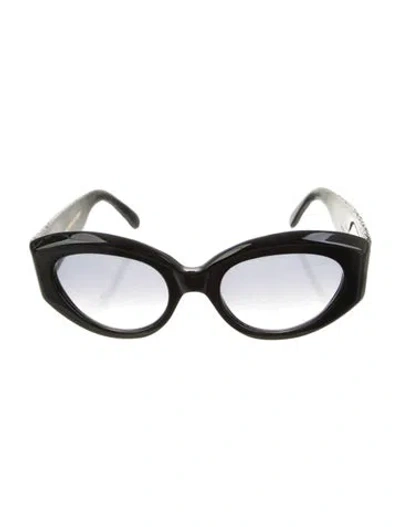 Pre-owned Cutler And Gross Oversize Tinted Sunglasses In Black/grey