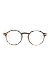 Cutler And Gross Pantos-frame Glasses In Brown