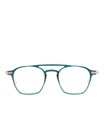 Cutler And Gross Klassische Pilotenbrille In Green