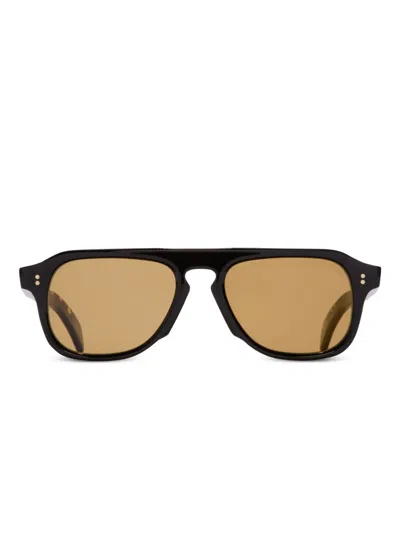 Cutler And Gross Pilot-frame Sunglasses In Black