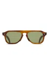 Cutler And Gross Pilot-frame Sunglasses In Brown