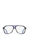 Cutler And Gross Pilot-frame Glasses In Blue