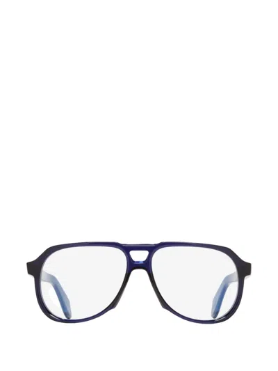 Cutler And Gross Pilot-frame Glasses In Blue