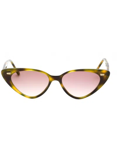 Cutler And Gross Premium Cat Eye Sunglasses For Women In Multi