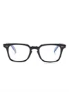 Cutler And Gross Rectangle-frame Glasses In Black