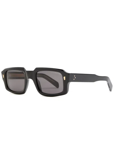 Cutler And Gross Cutler & Gross Rectangle-frame Sunglasses In Brown