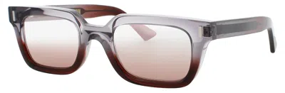 Cutler And Gross Rectangular Sunglasses In Yellow