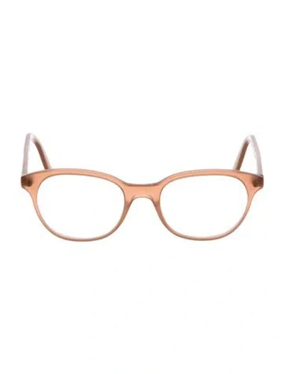 Pre-owned Cutler And Gross Round Eyeglasses In Neutral