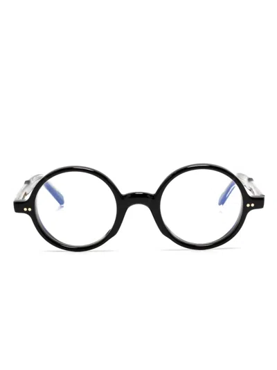 Cutler And Gross Round-frame Glasses In Black