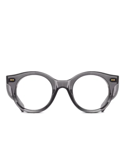 Cutler And Gross Round-frame Glasses In Blue
