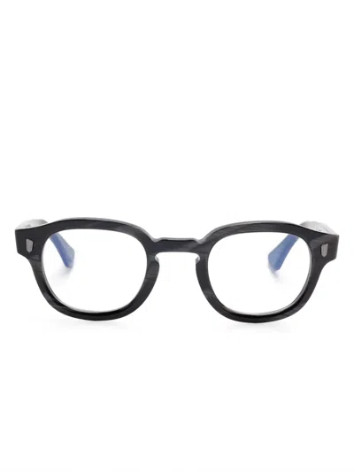Cutler And Gross Round-frame Glasses In Grey
