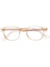 Cutler And Gross Round-frame Glasses In Neutrals