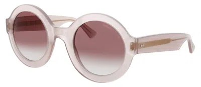 Cutler And Gross Round Frame Sunglasses In Neutral