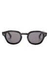 Cutler And Gross Round-frame Sunglasses In Grey