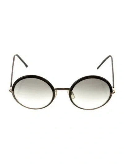 Pre-owned Cutler And Gross Round Gradient Sunglasses In Multi