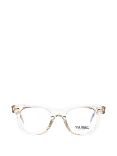Cutler And Gross Round-frame Glasses In Gold