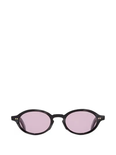 Cutler And Gross Round-frame Sunglasses In Red