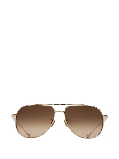 Cutler And Gross Sloane Pilot Sunglasses In Brown
