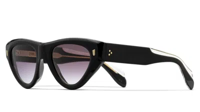 Cutler And Gross Smoke Gradient Cat Eye Ladies Sunglasses Cgsn992650 001 50 In Black