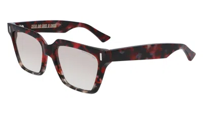 Cutler And Gross Smoke Square Unisex Sunglasses Cg1347s 002 57 In Brown