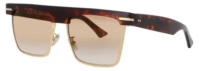 Cutler And Gross Square Acetate Metal Sunglasses In Brown