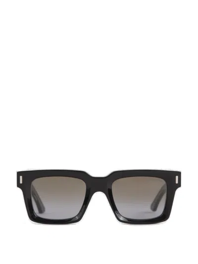 Cutler And Gross Cutler & Gross Rectangular Sunglasses 1386 In 50s Inspired Vertical Front Pins