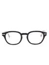 Cutler And Gross Square-frame Glasses In Black