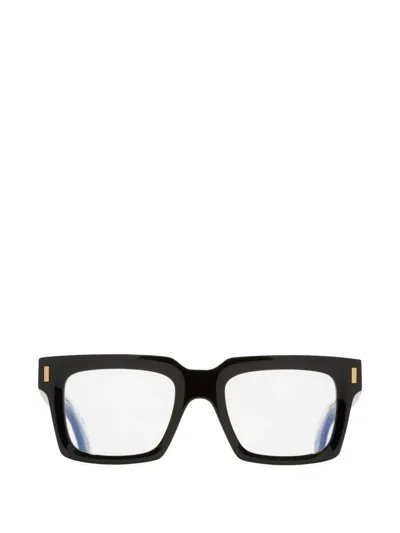 Cutler And Gross Square Frame Glasses In Black