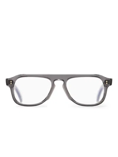 Cutler And Gross Square-frame Glasses In Gray