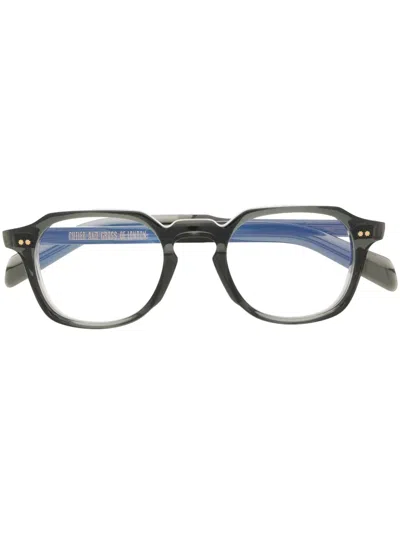 Cutler And Gross Brille Mit Eckigem Gestell In Grey