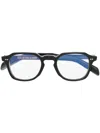 Cutler And Gross Square-frame Glasses In Schwarz