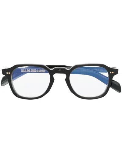 Cutler And Gross Square-frame Glasses In Schwarz