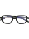 Cutler And Gross Square-frame Glasses In Schwarz