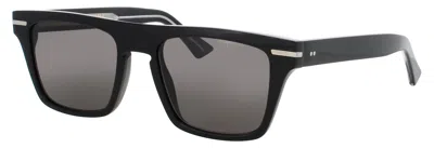 Cutler And Gross Square Frame Sunglasses In Black