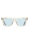 Cutler And Gross Cutler & Gross Square Sunglasses In Neutral