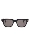 Cutler And Gross Square-frame Sunglasses In Black