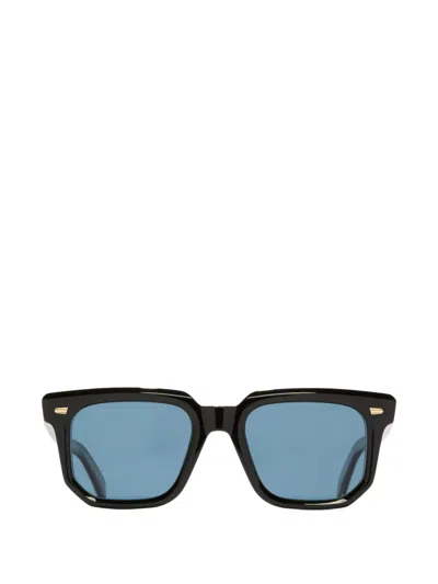 Cutler And Gross Square Frame Sunglasses In Black