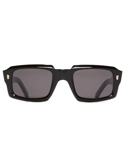 Cutler And Gross Square Frame Sunglasses In Black
